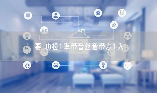 要 功松1率带音丝套带步1入