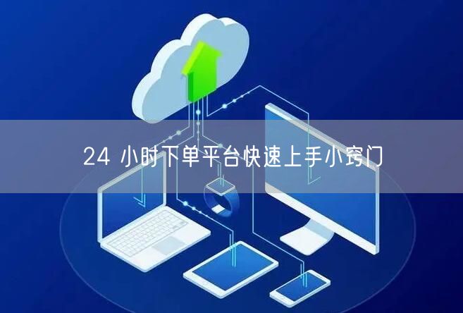 24 小时下单平台快速上手小窍门
