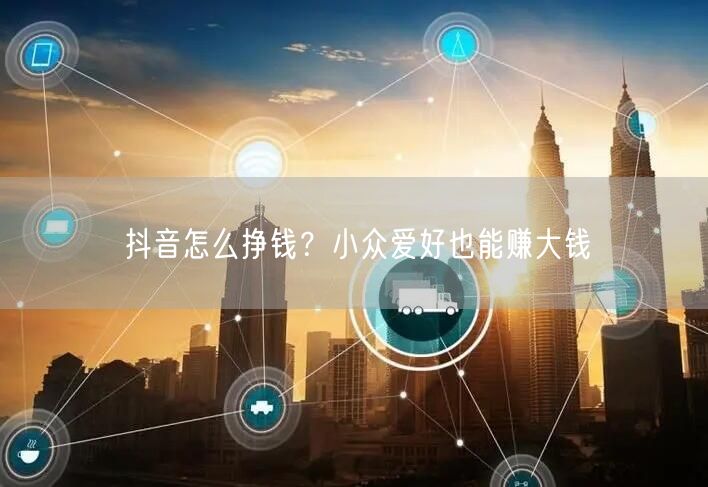 抖音怎么挣钱？小众爱好也能赚大钱