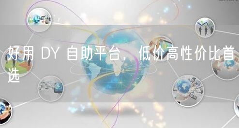 好用 DY 自助平台，低价高性价比首选
