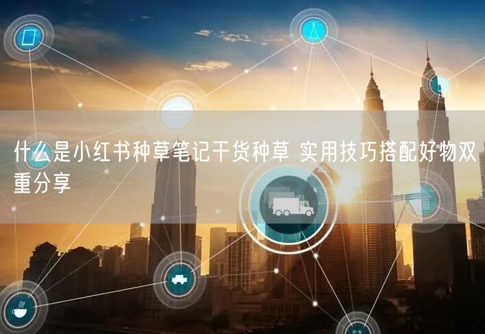 什么是小红书种草笔记干货种草 实用技巧搭配好物双重分享